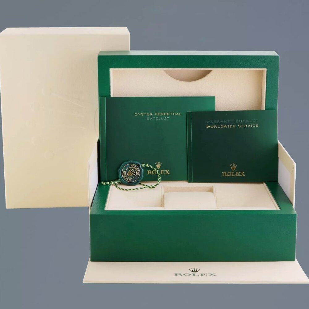 Rolex Men's 41mm Arabic Fluted Dial With Box and Hangtag - Picture 5 of 5